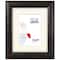 Frame USA Café Rounded Espresso Single Image Picture Frame with Mat
